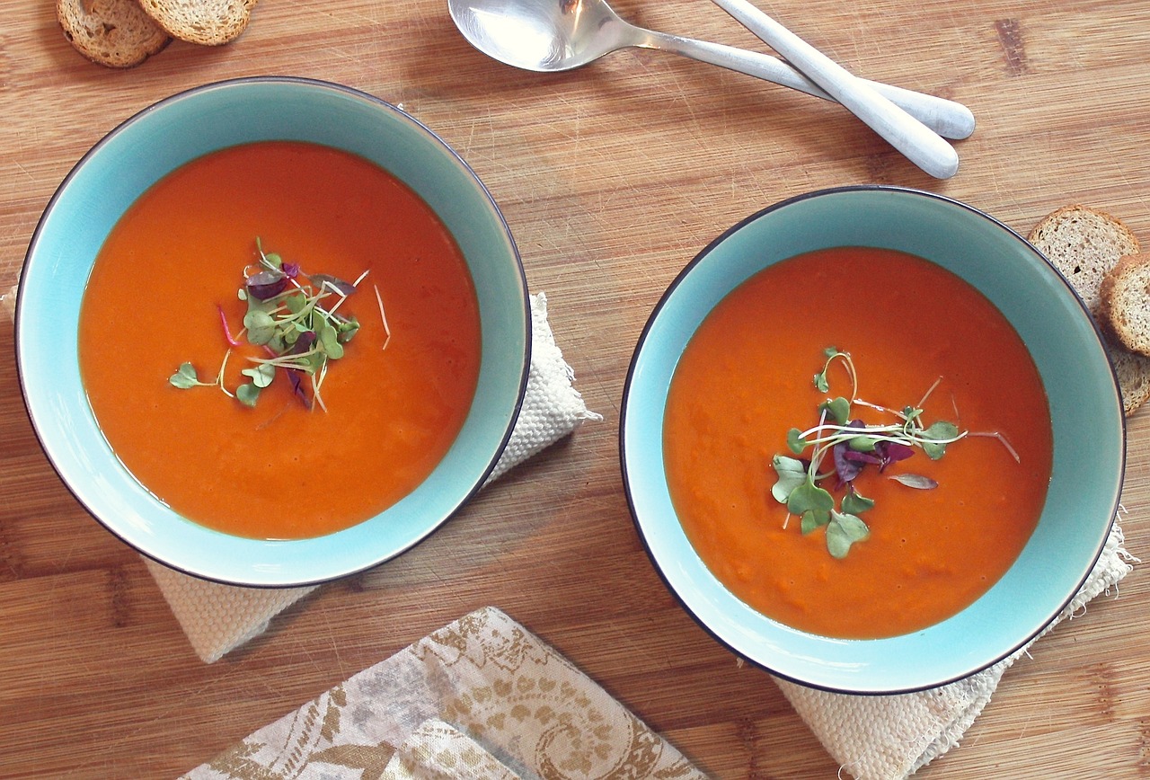 soup, tomato, healthy