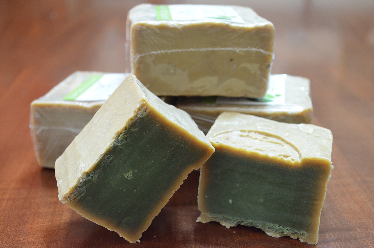 aleppo soap, natural soap, olive oil soap