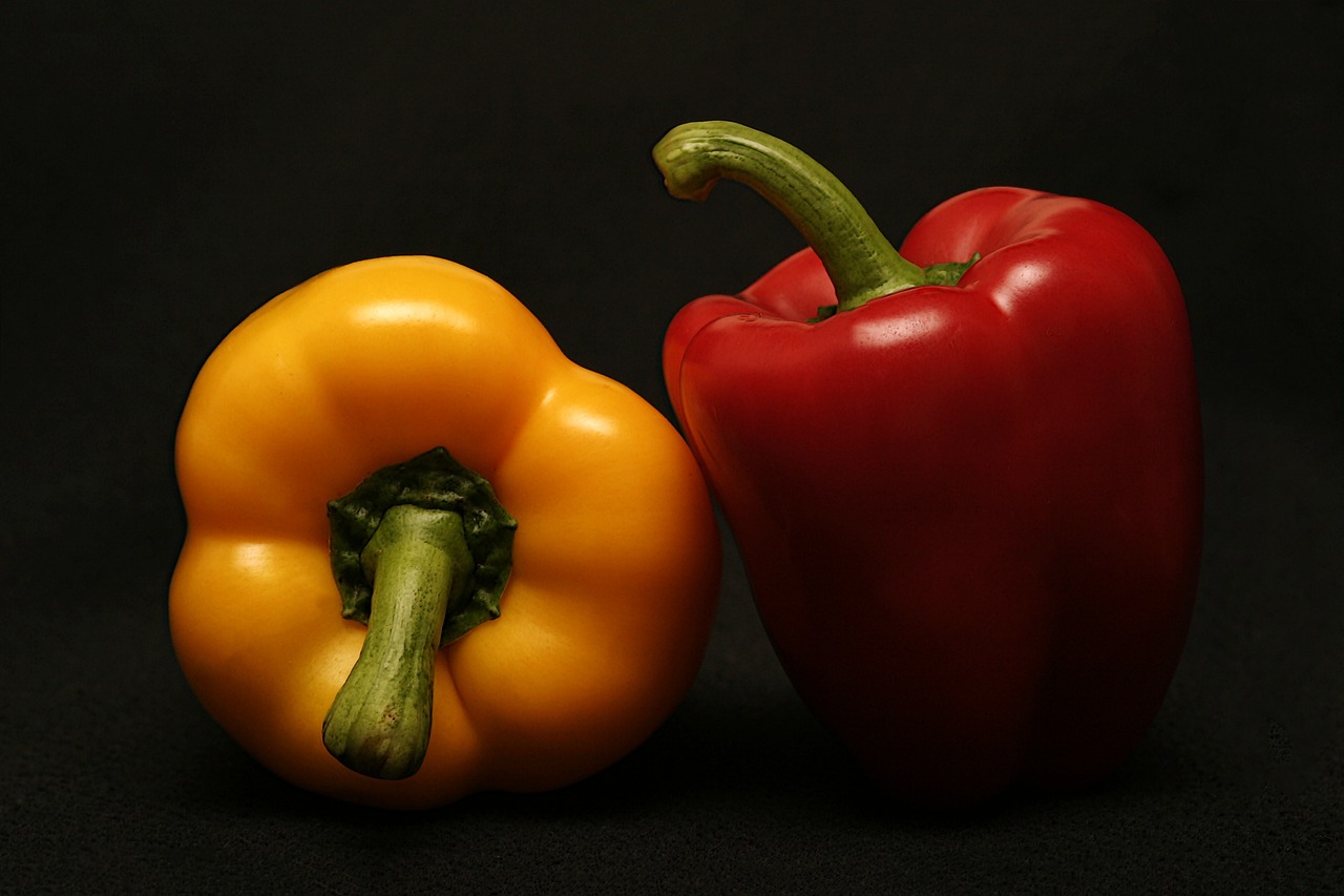 agriculture, bell peppers, capsicum