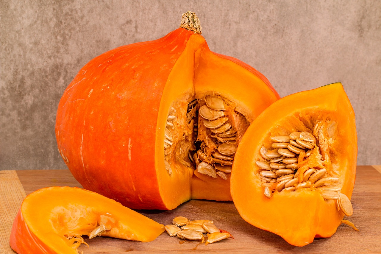 pumpkin, food, vegetable