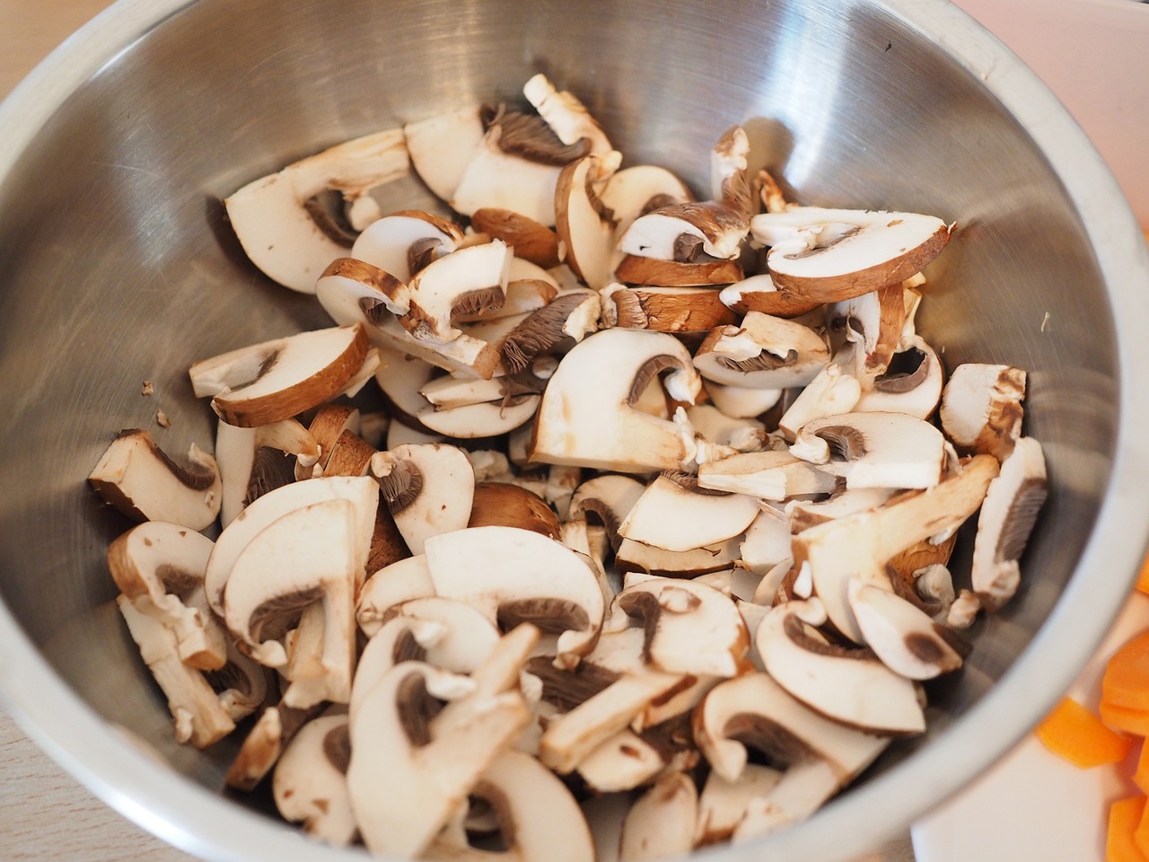 mushrooms, ingredient, preparation